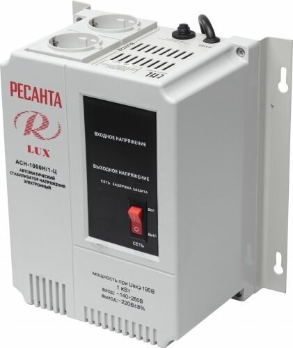 Стабилизатор напряжения Ресанта АСН-1000Н/1-Ц Lux