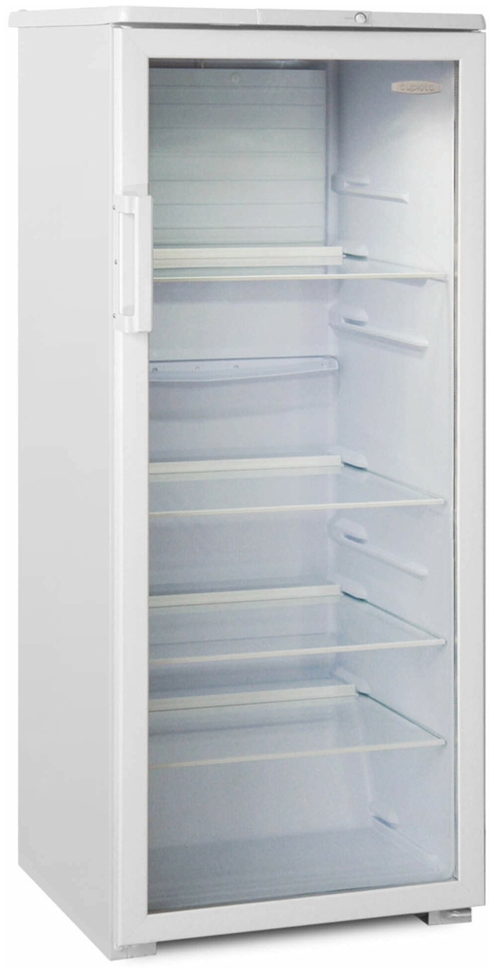 Холодильная витрина Бирюса Б-290 белый, однокамерный, общий объем 290л, расположение морозильной камеры: морозильная камера отсутствует - фотография № 3