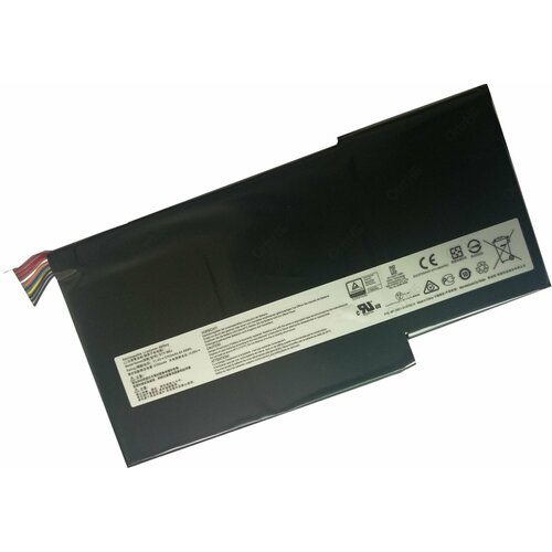 Аккумулятор для MSI GF63, GF75, GS63, (BTY-M6K), 52.4Wh,4500mAh, 11.4V аккумулятор bty m6k для ноутбука msi gf63 11 4v 52 4wh 4590mah черный