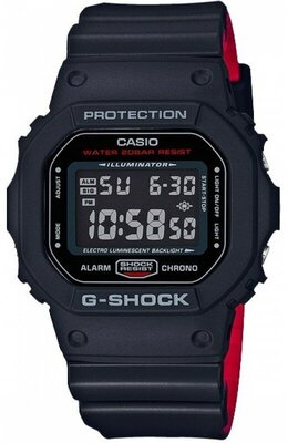Наручные часы CASIO G-Shock DW-5600HR-1E, черный, красный