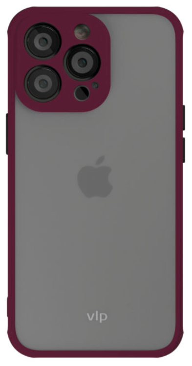 Чехол защитный vlp Matte Case для iPhone 13 Pro, коралловый - фото №5