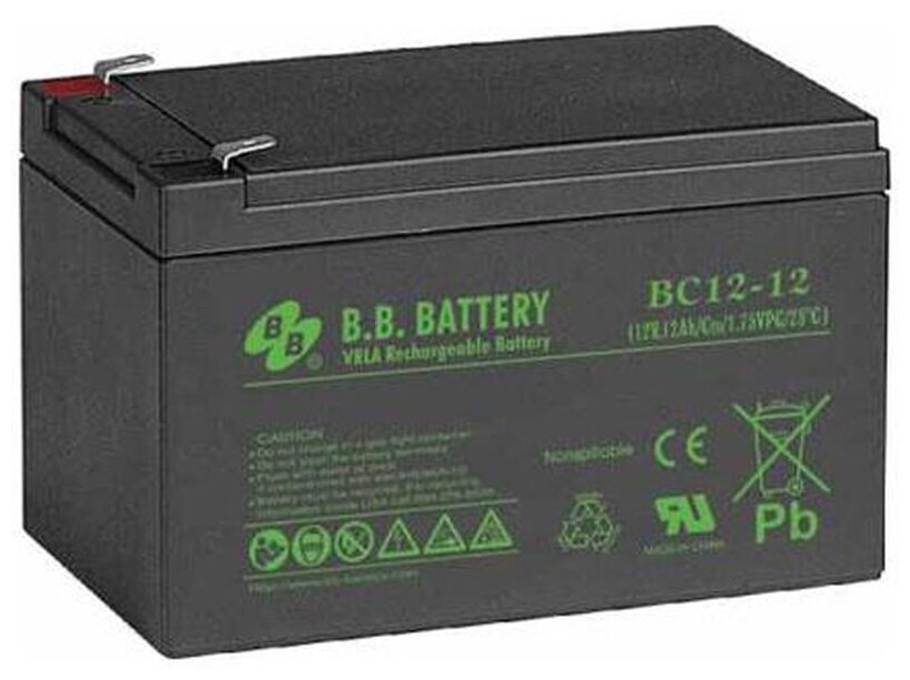 Батарея для ИБП BB BC 12-12, 12В, 12Ач