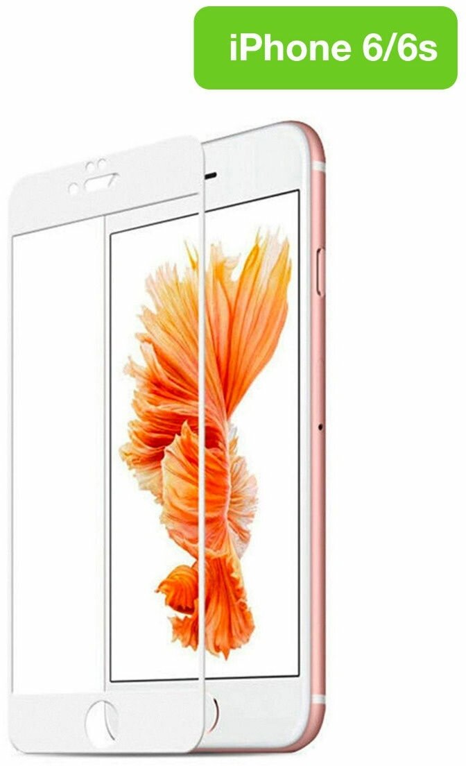 Защитное стекло iPhone 6 / бронь-стекло для iPhone 6S