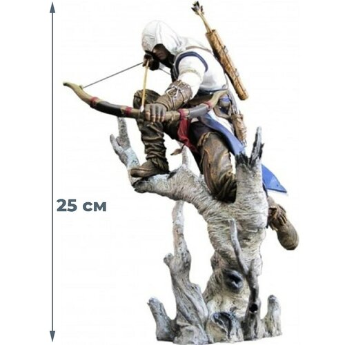 Фигурка Коннор Кенуэй охотник Ассасин Крид Assassins Creed (подставка, 25 см)