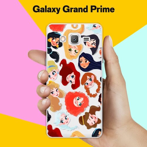 Силиконовый чехол на Samsung Galaxy Grand Prime Принцессы / для Самсунг Галакси Гранд Прайм