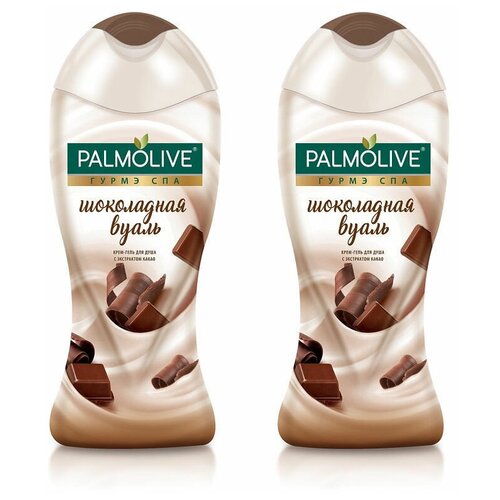 PALMOLIVE Гель для душа гурмэ SPA Шоколадная Вуаль 250мл 2шт в уп гель для душа гурмэ спа шоколадная вуаль с экстрактом какао 250мл 2 шт