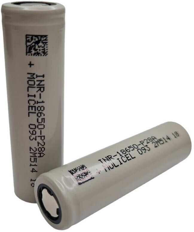 Аккумулятор 18650 P28 A Li-ion 2800 mAh 35A морозостойкий большая мощность