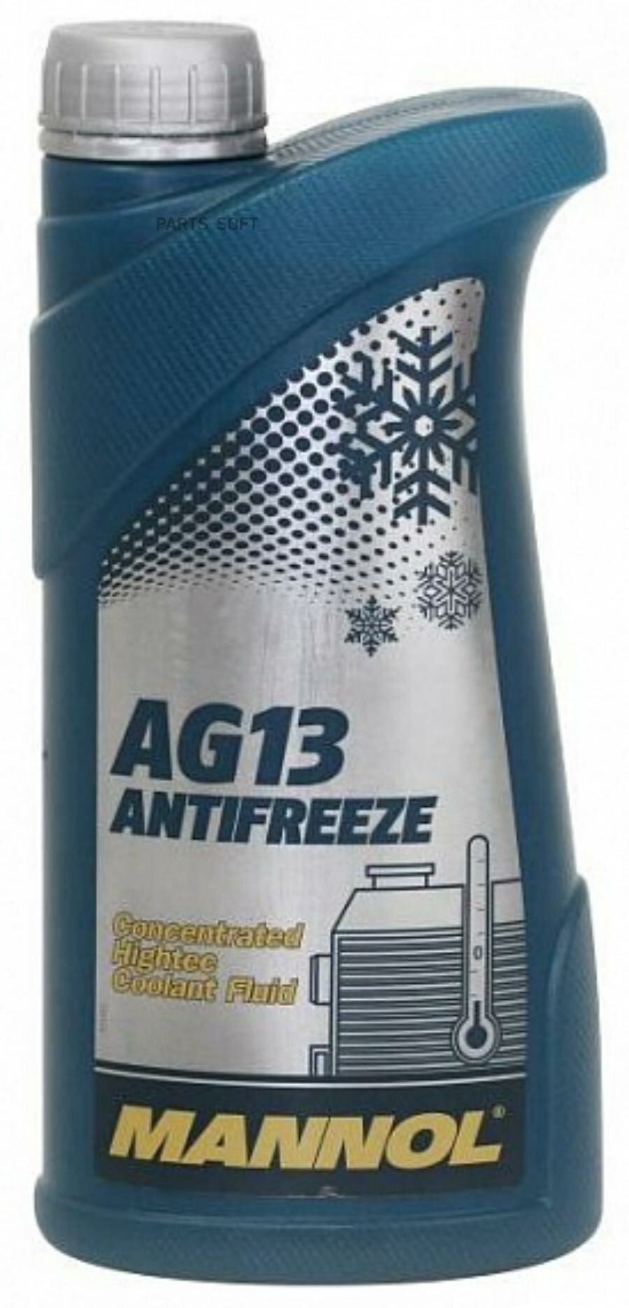 Антифриз Antifreeze Ag13 Hightec (Зеленый) 1 Л. MANNOL арт. 2034