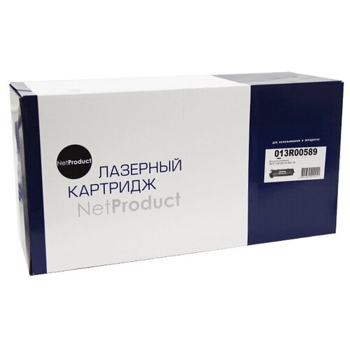 Принт-картридж NetProduct (N-013R00589) для Xerox WCP 123/128/133 /WC118, Восстанов, 60К драм картридж 013r00589 black для принтера ксерокс xerox workcentre pro wcp 123 wcp 128 wcp 133