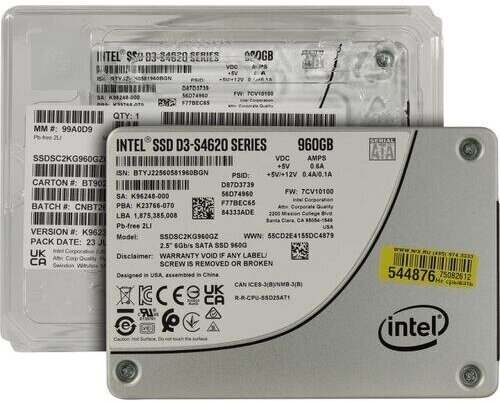 SSD Intel D3-S4620 SSDSC2KG960GZ01