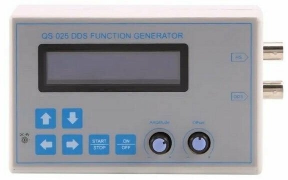 Портативный DDS Генератор Электрических Сигналов разной формы QS-025 постоянный ток 9 В, 1 гц-65534 Гц LCD Display - фотография № 6