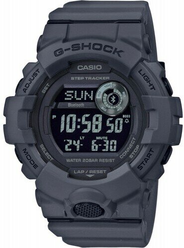 Наручные часы CASIO G-Shock GBD-800UC-8E, серый, черный