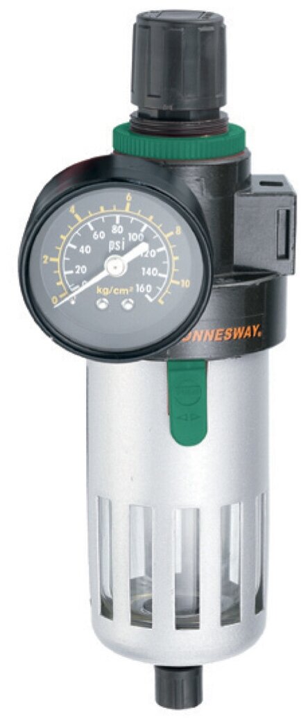 Фильтр-сепаратор с регулятором давления для пневматического инструмента 3/8" Jonnesway