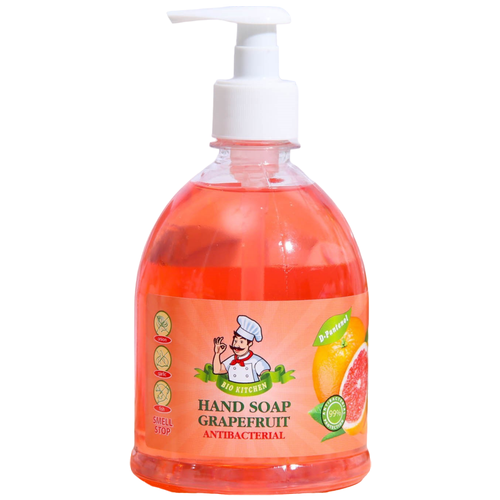 Vitamin Bio Beauty мыло жидкое антибактериальное Bio Kitchen Grapefruit, 500 мл, 578 г
