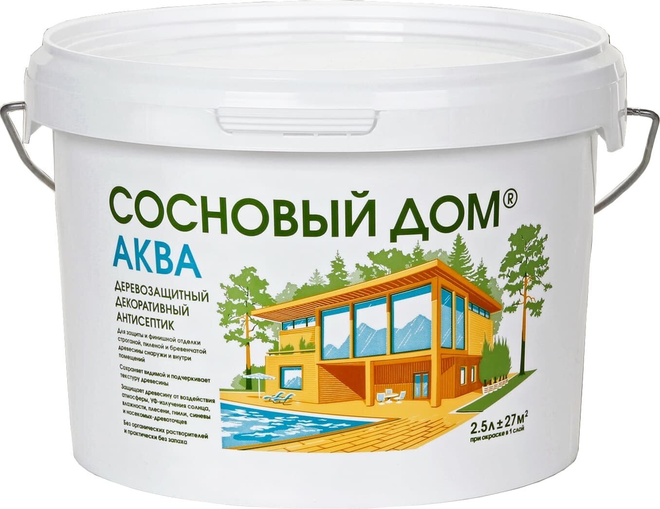 Антисептик для древесины Сосновый дом - фото №5