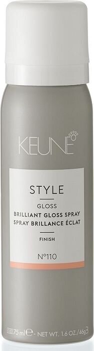 Keune Блеск-Спрей Style Brilliant Gloss Spray Бриллиантовый, 75 мл