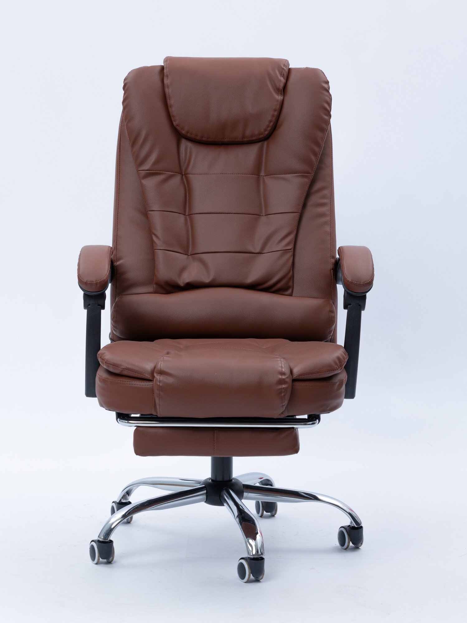 Компьютерное кресло с массажем, цвет: светло-коричневый - фотография № 3