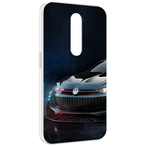 Чехол MyPads volkswagen фольскваген 2 мужской для Motorola Moto X Force (XT1585 / XT1581) задняя-панель-накладка-бампер