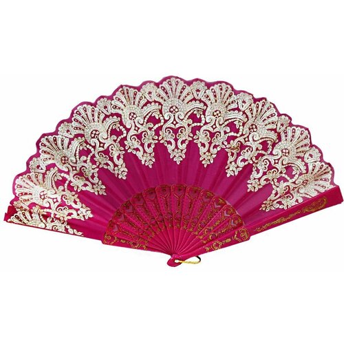 Карнавальный веер для бала расписной