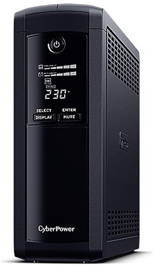 Источник бесперебойного питания Cyberpower VP1200ELCD Line-Interactive 1200VA/720W