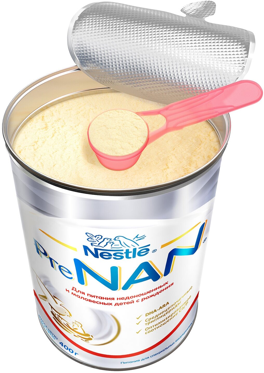 Смесь Nestle Pre-NAN сухая 400 г NAN (Nestle) - фото №11