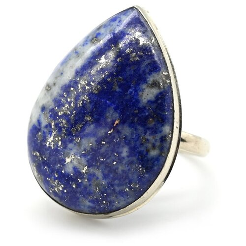 Кольцо Радуга Камня, лазурит, размер 18.5, синий кольцо радуга камня лазурит размер 16 синий