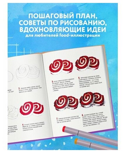 Скетчбук по food-иллюстрации (Дрюма Любовь Александровна) - фото №14