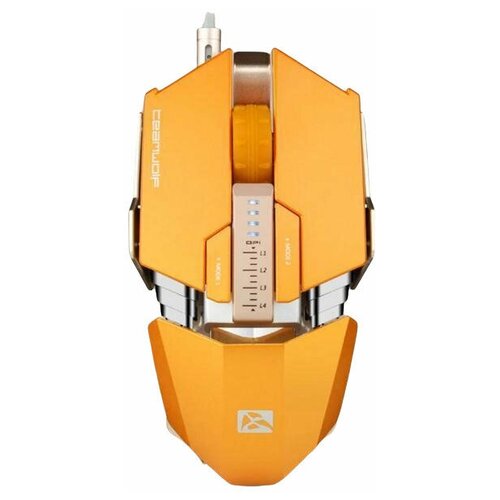 Компьютерная мышь USB Team Wolf Orange 7 кнопок 8200 dpi с игровым чипом A9800