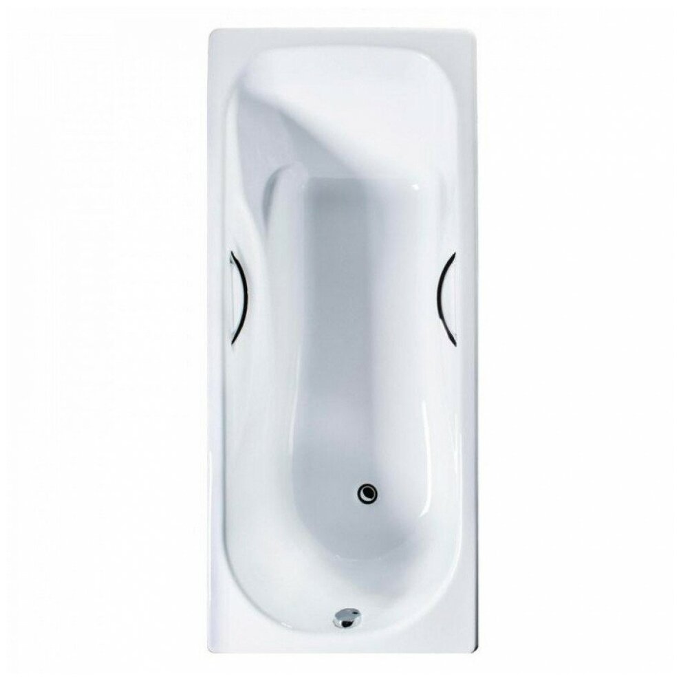 фото Ванна чугунная Сибирячка 180х80 см с отверстиями под ручки