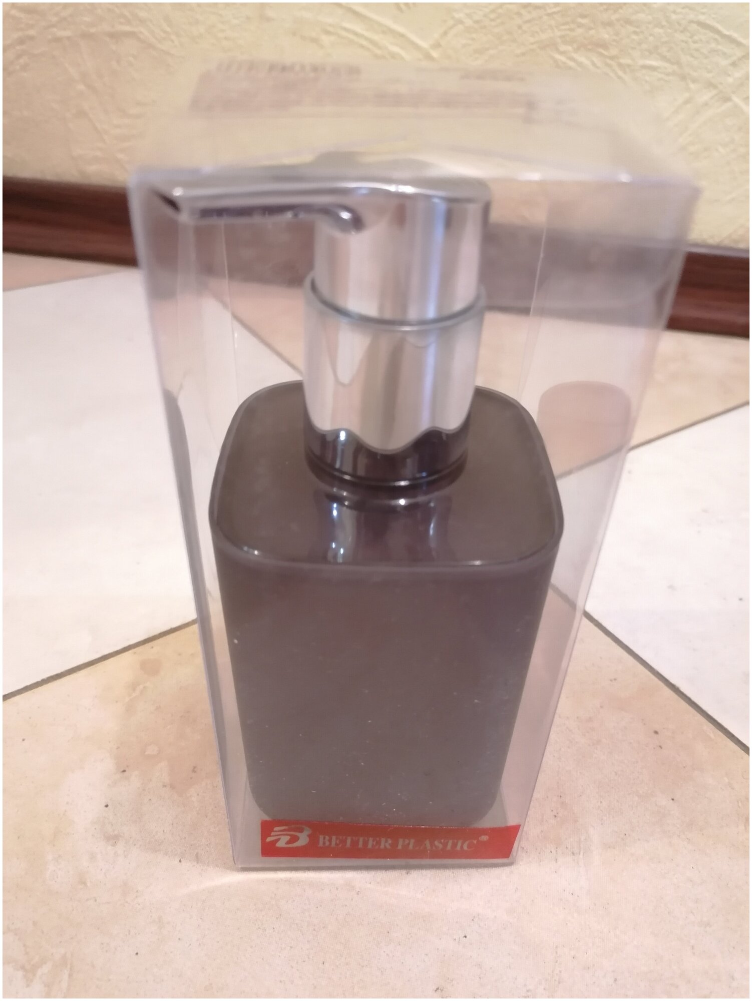 Дозатор для жидкого мыла "Violet" 250 мл, пластик - фотография № 6
