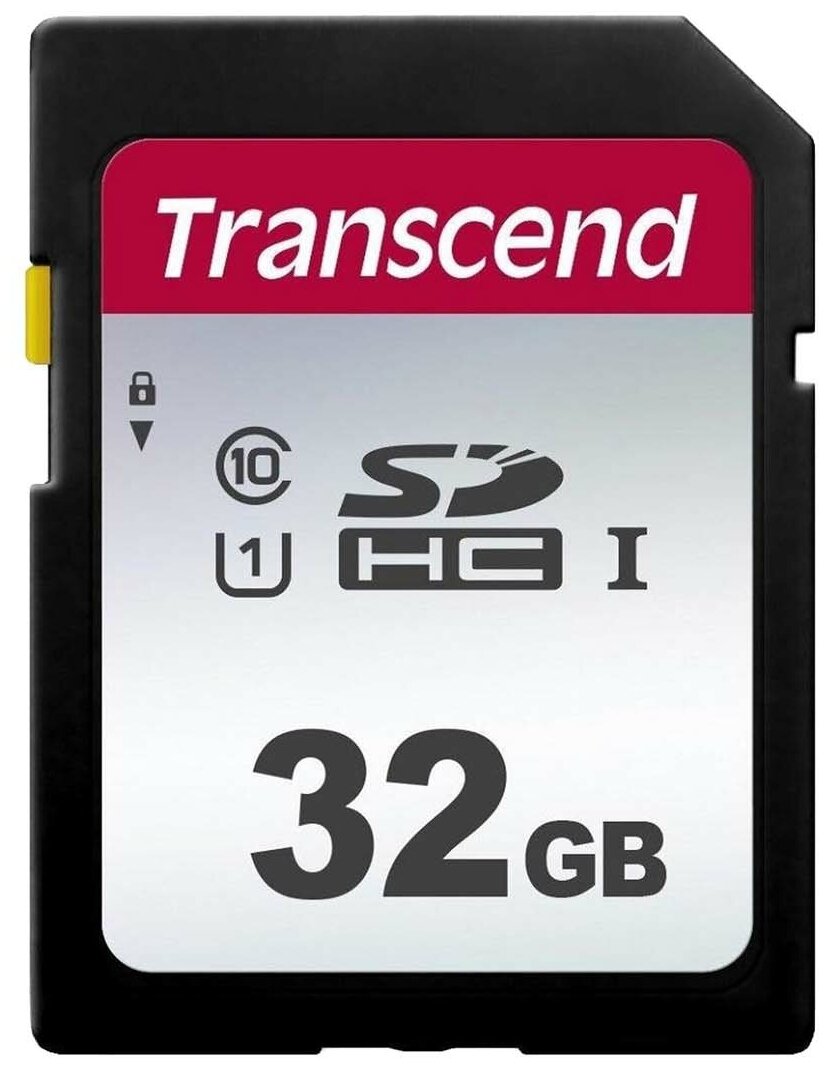 Карта памяти SDHC Transcend 32GB TS32GSDC300S
