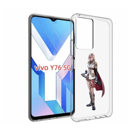 Чехол MyPads Final-Fantasy для Vivo Y76 5G задняя-панель-накладка-бампер