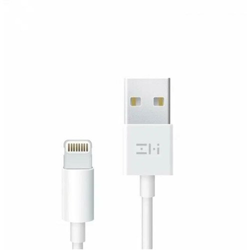 Кабель Xiaomi USB - Lightning 1 м, кабель для синхронизации и подзарядки, белого цвета