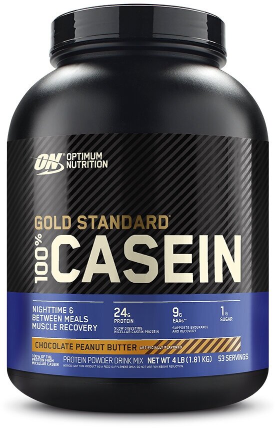OPTIMUM NUTRITION 100% Casein Protein 1.8 кг (Chocolate peanut butter)