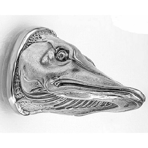 Навершие/Голова Щуки/мельхиор