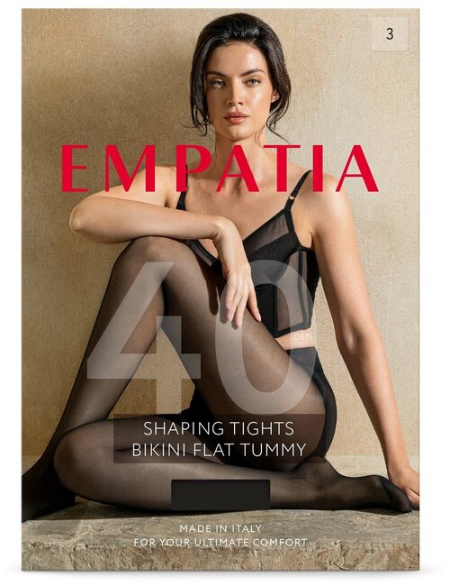 Колготки  EMPATIA, 40 den, размер 4, черный