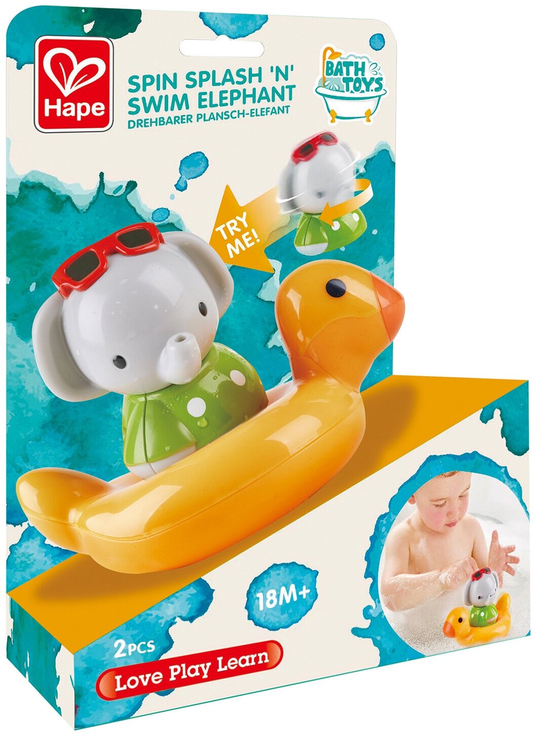 Игрушка для купания Hape Слоник - фото №7