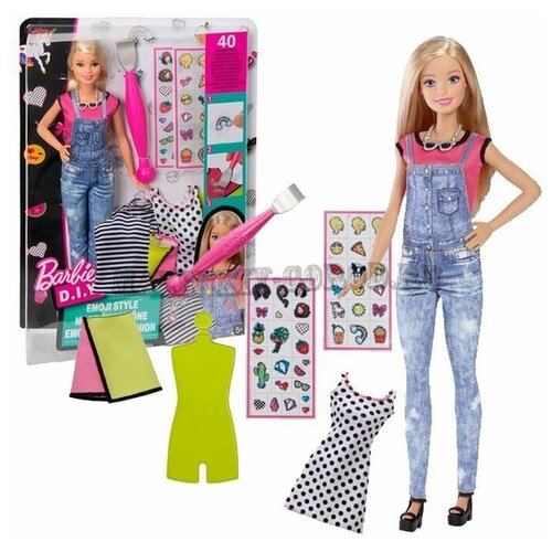 Кукла Барби, Emoji Style Blonde DYN93 / DYN92 кукла barbie emoji 29 см dyn93