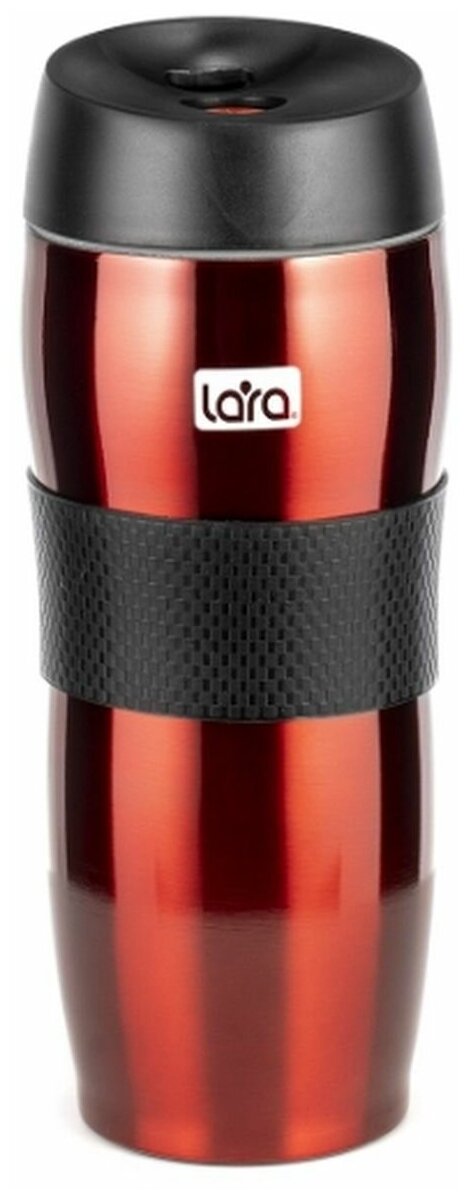 Термокружка Lara LR04-23 Red 0,45 л - фотография № 5
