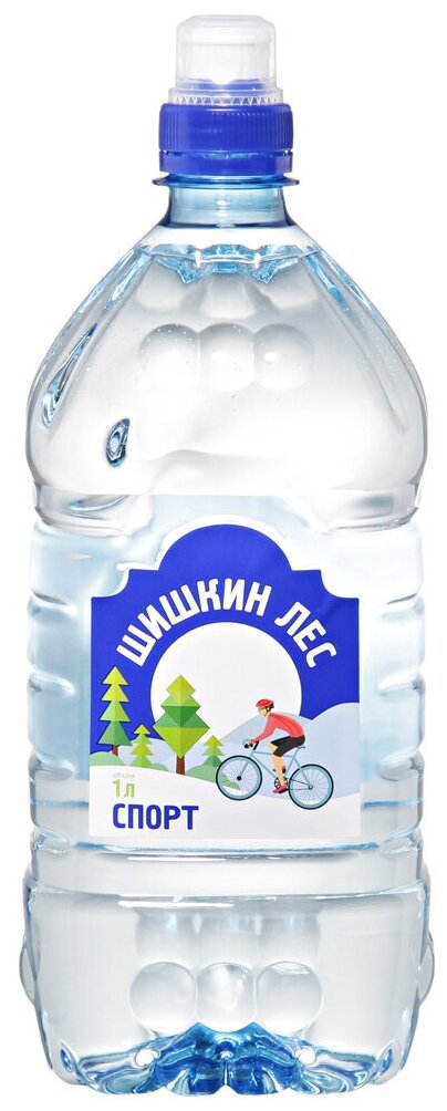 Шишкин ЛЕС, вода питьевая, негазированная, Шишкин лес Спорт, упаковка 12 шт по 1 л - фотография № 9