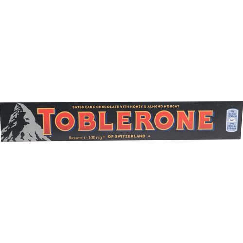 Шоколад Toblerone Темный с медово-миндальной нугой