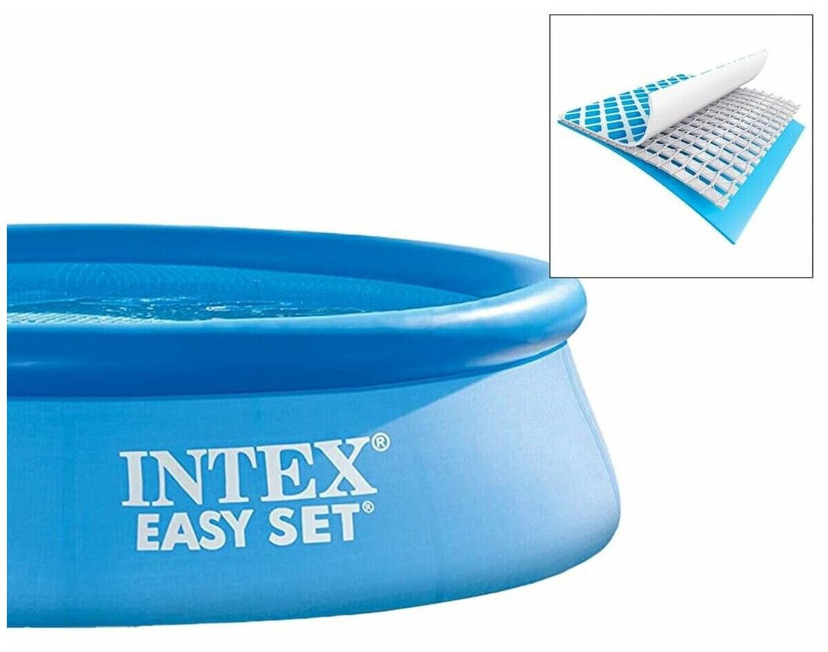 Бассейн INTEX EASY SET, 305х61см, фильтр-насос 1250л/ч, 3077л, 28118 - фото №16