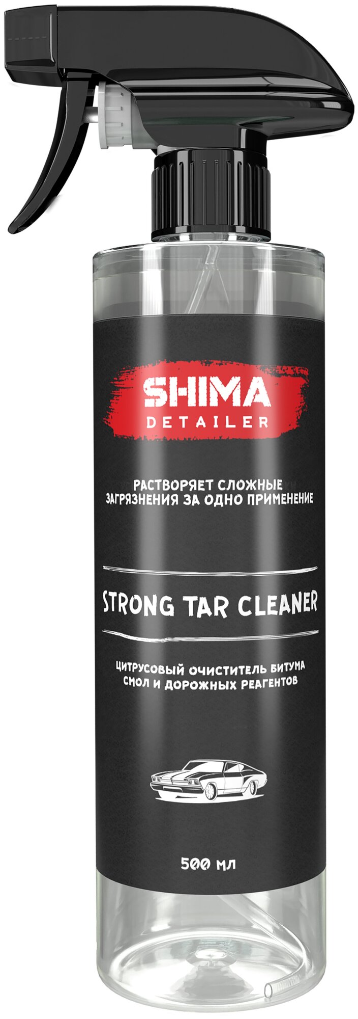 Очиститель битума и смол Антибитум SHIMA DETAILER STRONG TAR CLEANER 500 мл 4603740921909