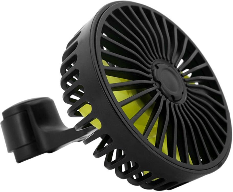 Вентилятор автомобильный Rear Seat Fan F407 USB с ароматизатором 3 скорости - фотография № 11