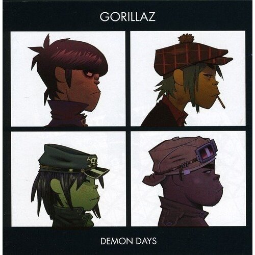 Виниловая пластинка Gorillaz. Demon Days (2 LP) gorillaz demon days primary contributor