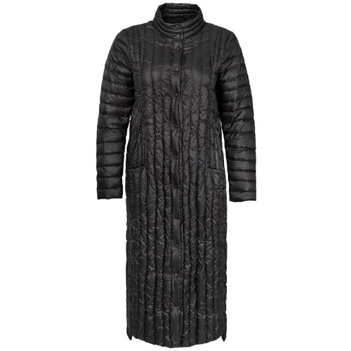 фото Пальто pa paris, средней длины, размер l, черный