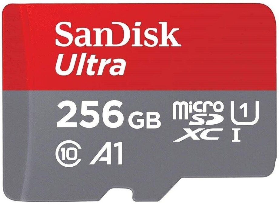 Карта памяти 256Gb - SanDisk Ultra Micro Secure Digital XC A1 C10 U1 UHS-I SDSQUAC-256G-GN6MN