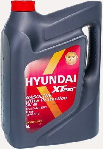 Изображение товара Масло Hyundai XTeer Gasoline Ultra Protect 5W30 6л