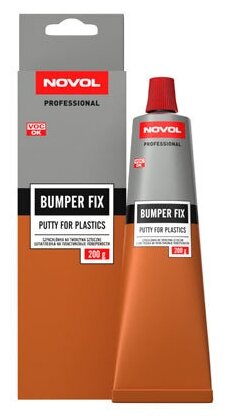 NOVOL Шпатлевка BUMPER FIX по пластику (200г) /12/