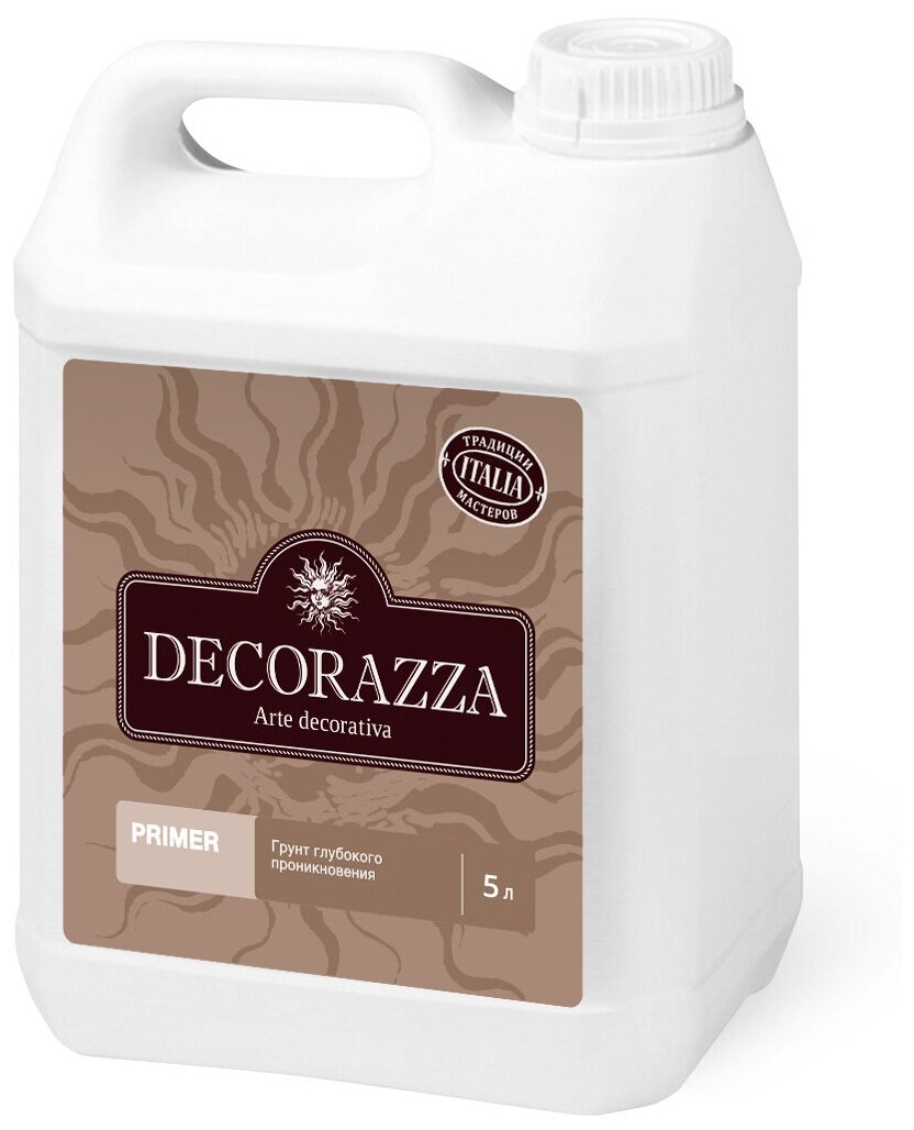 Грунт глубокого проникновения Decorazza Primer (5л)